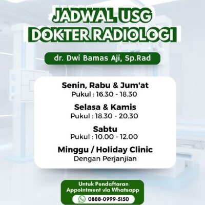 Jadwal USG Radiologi