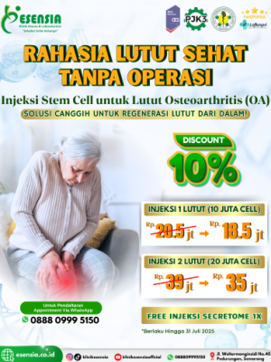 Injeksi Stem Cell Lutut