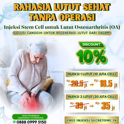 Promo injeksi lutut oa