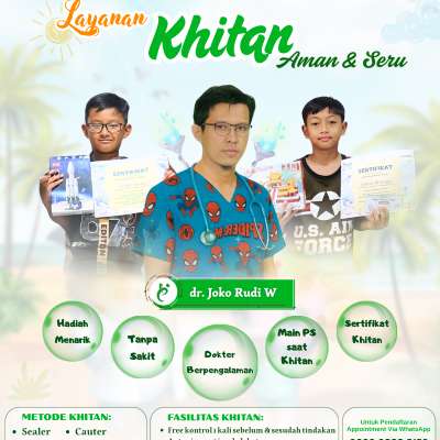 Layanan Khitan Aman dan Seru