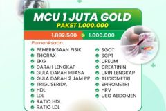 MCU Gold, investasi paling nyata ya di tubuh kita