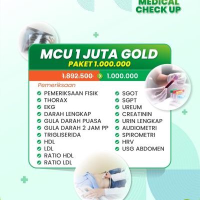 MCU Gold, investasi paling nyata ya di tubuh kita