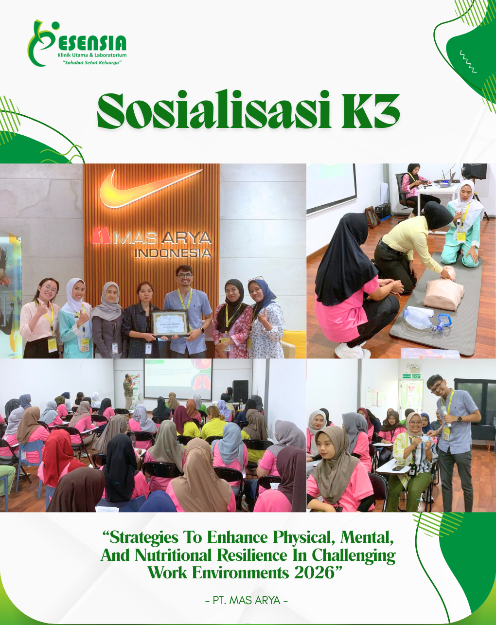 SOSIALISASI K3 PT. MAS ARYA