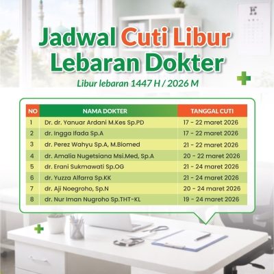 Jadwal Cuti Dokter